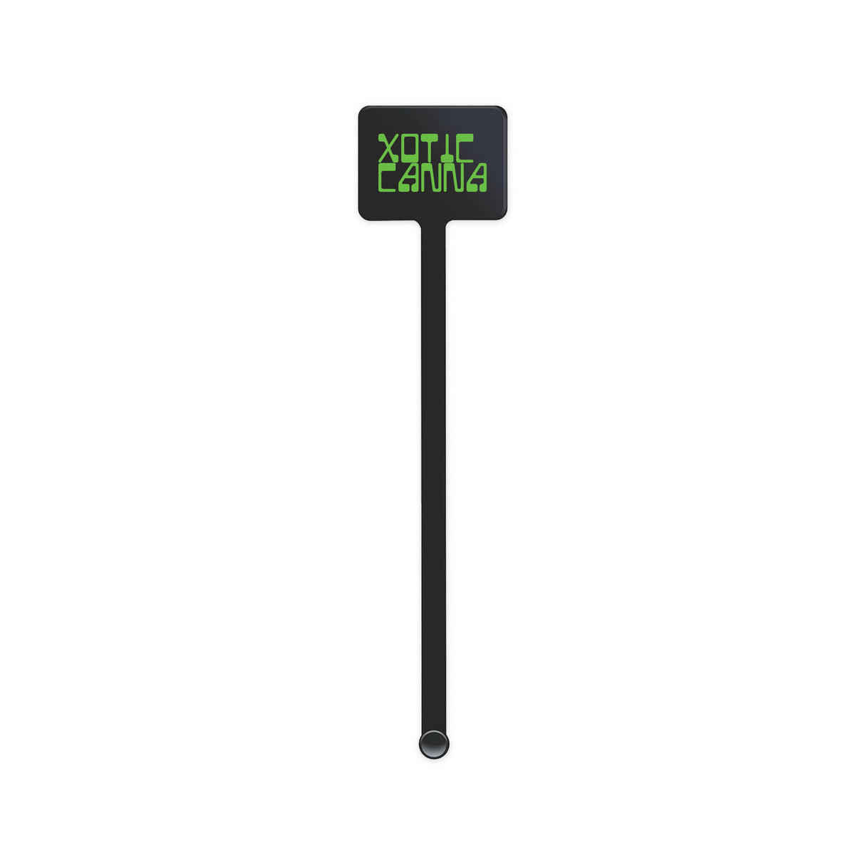 Custom 5.75" Rectangle Plastic Drink Stirrer HiStandards
