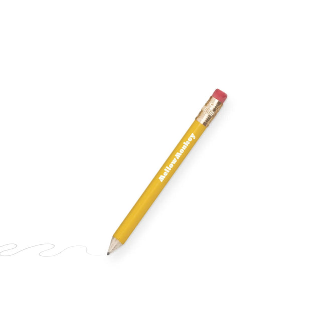 Custom Round Wooden Golf Pencil with Eraser HiStandards