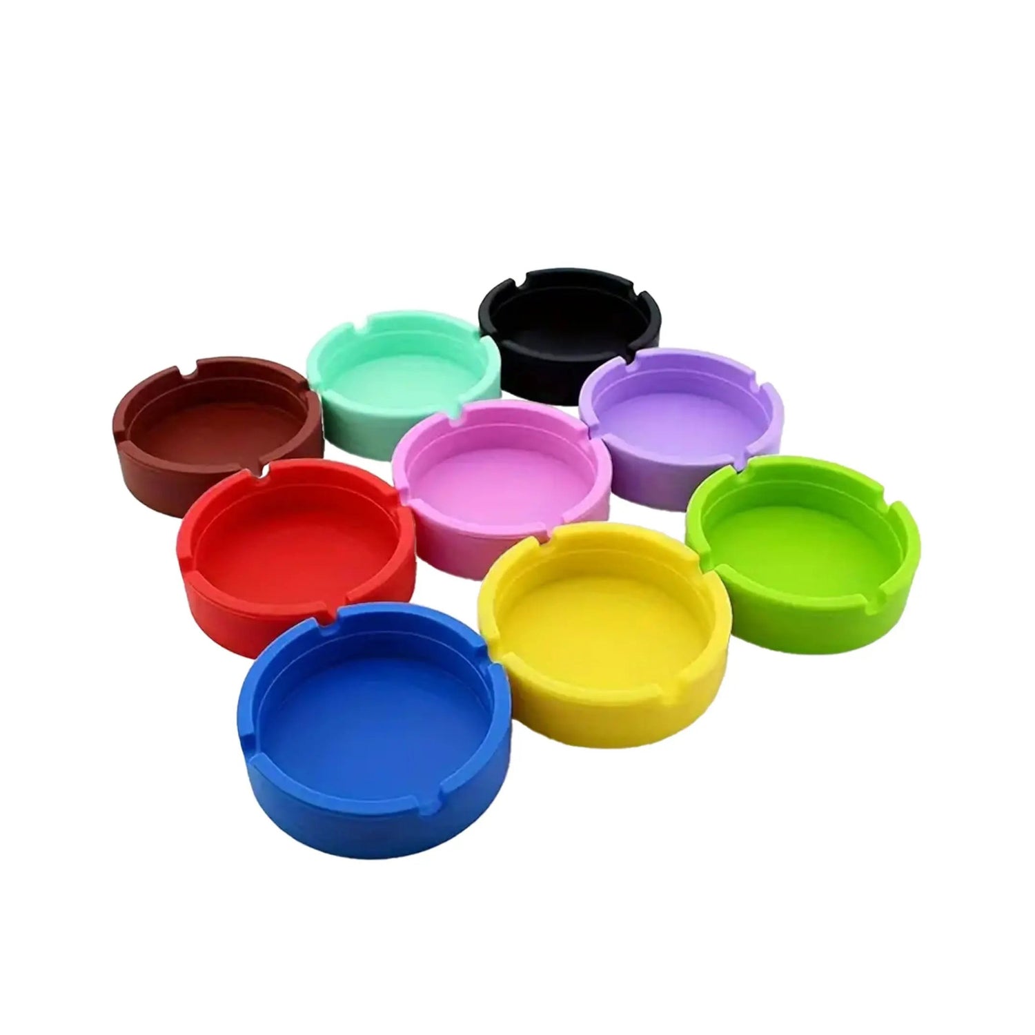 Custom Round Silicone Ashtray HiStandards
