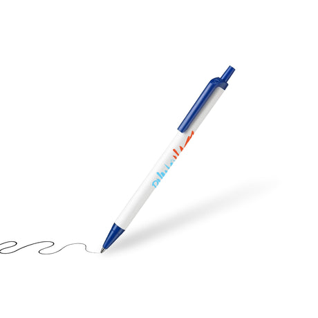 Custom Slim White Barrel Pen HiStandards
