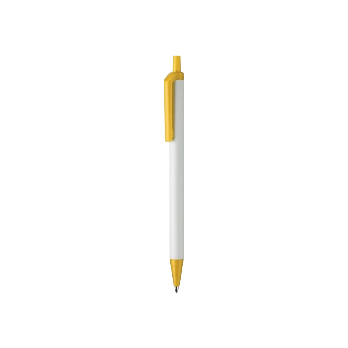 Custom Slim White Barrel Pen