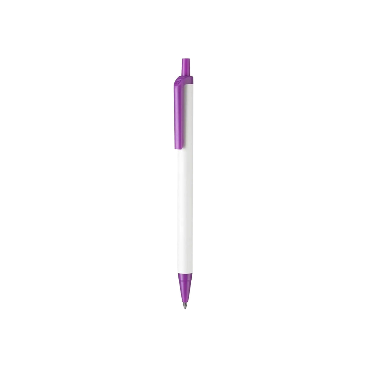 Custom Slim White Barrel Pen