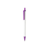 Custom Slim White Barrel Pen