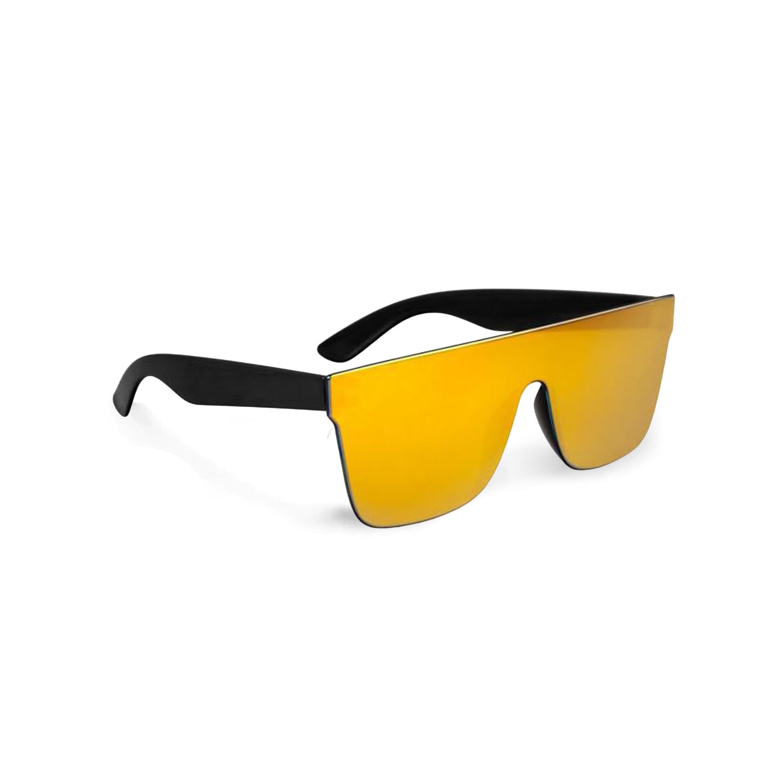 Custom Smoke Mirror Lens No Frame Sunglasses - HiStandards Packaging