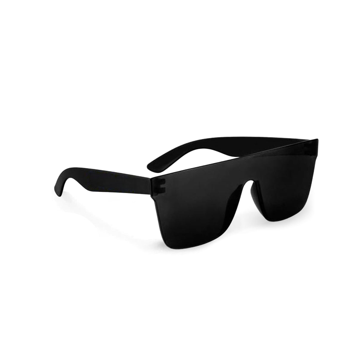 Custom Smoke Mirror Lens No Frame Sunglasses