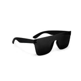 Custom Smoke Mirror Lens No Frame Sunglasses
