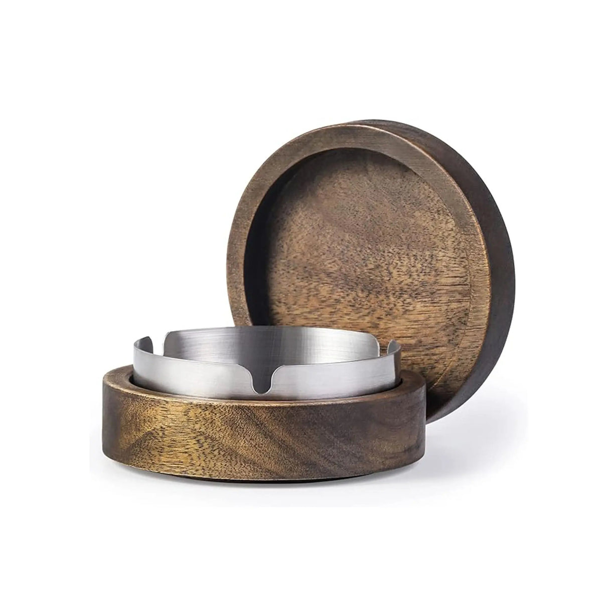 Custom Wooden Ashtray with Lid HiStandards
