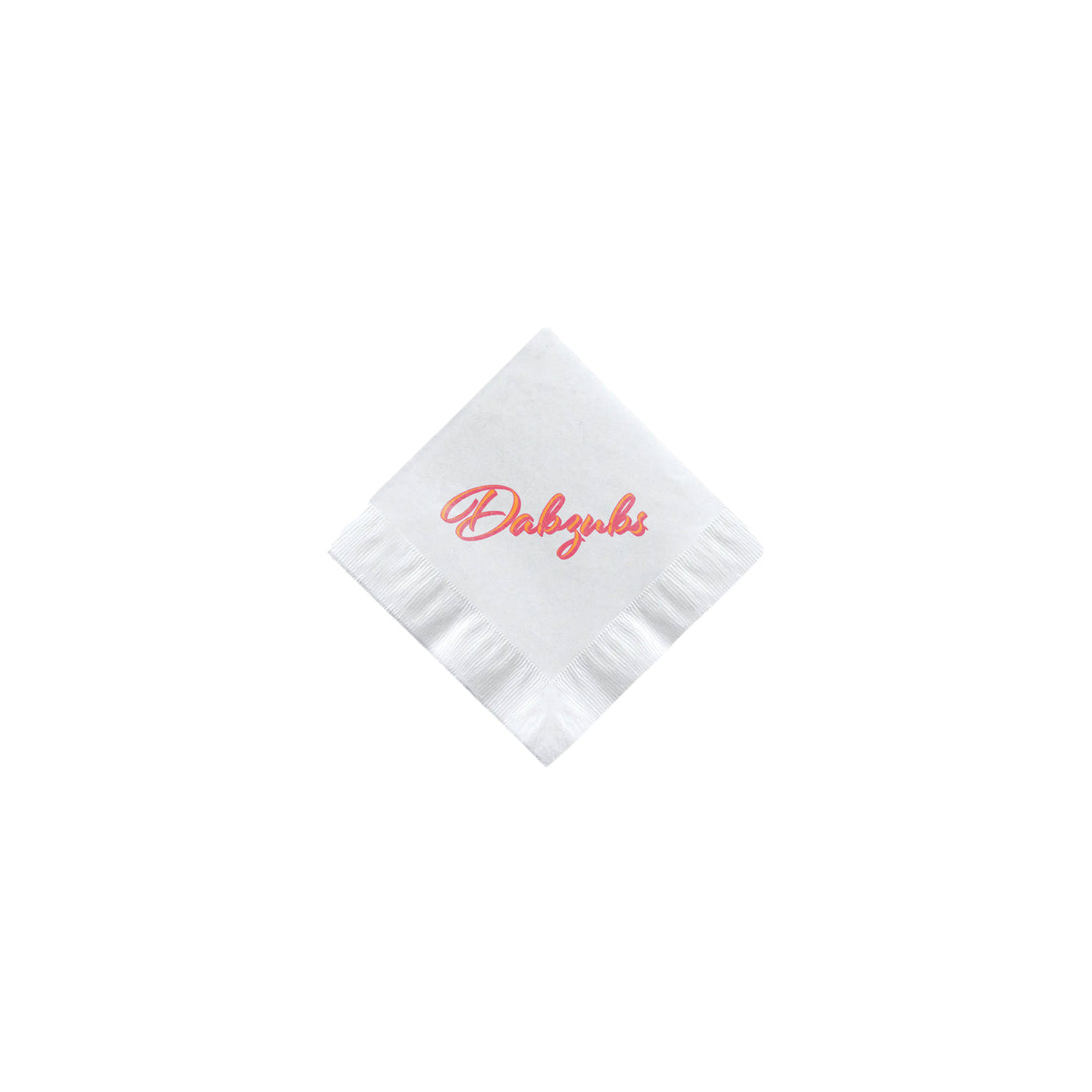 Custom Beverage Napkin