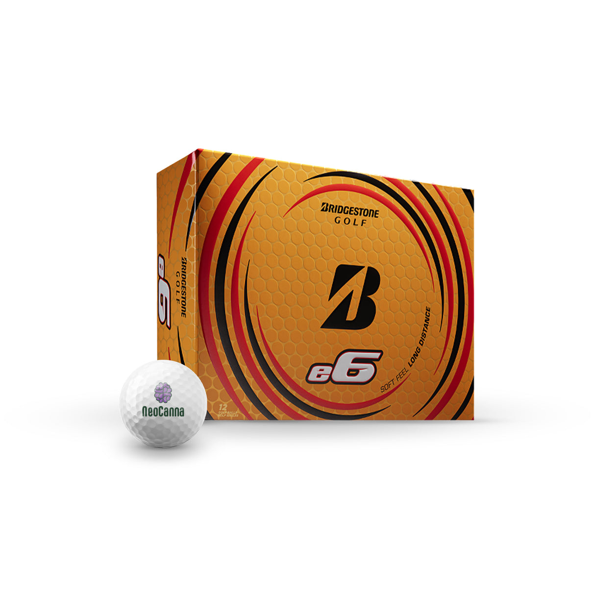 Custom Bridgestone E6 Golf Ball