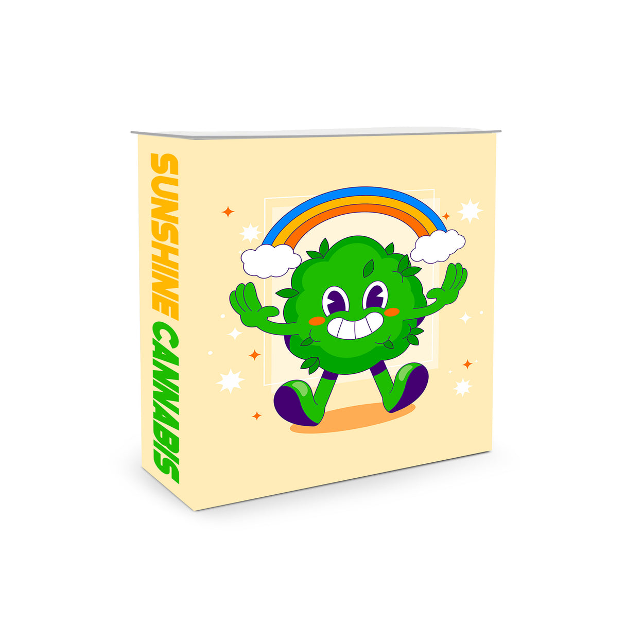 Custom Backlit LED Lumière Counter