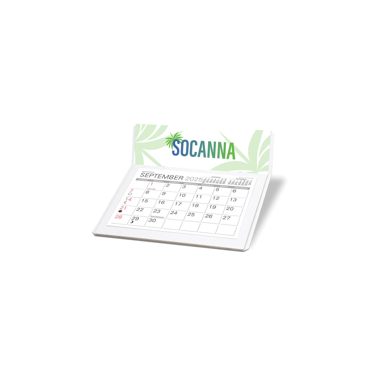 Custom Full Color Desk Calendar