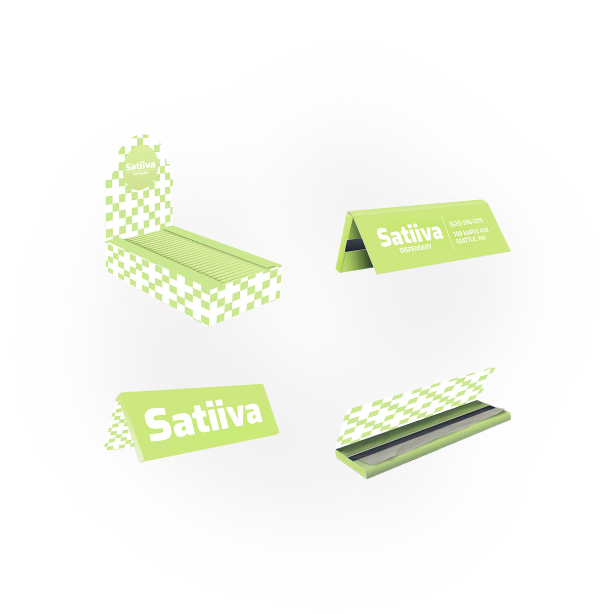 Full Custom Rolling Papers 1 1/4in