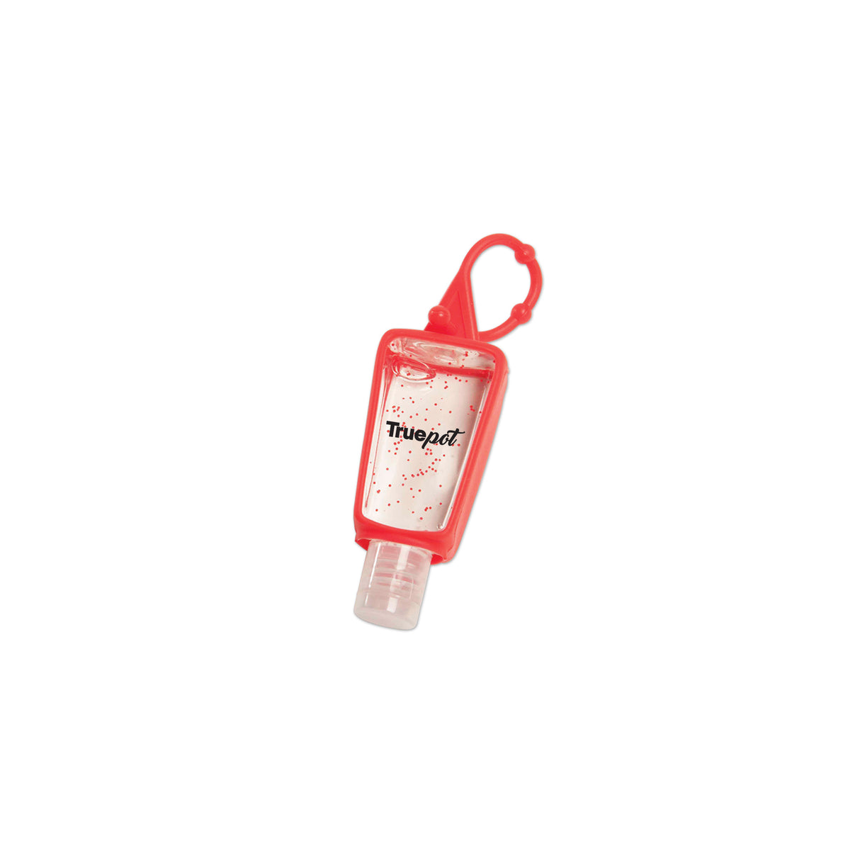 Custom Hand Sanitizer with Sleeve and Silicone Lanyard 1 oz Scented