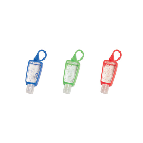 Custom Hand Sanitizer with Sleeve and Silicone Lanyard 1 oz Scented