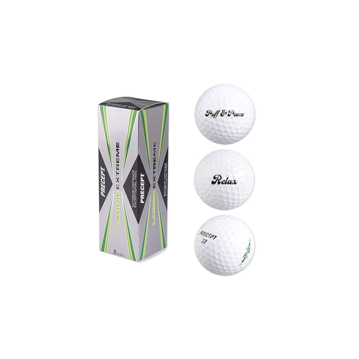 Custom Precept Laddie Extreme Golf Ball