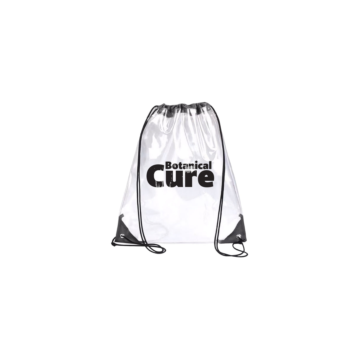 Custom PVC Clear Bag Stadium Drawstring Backpack