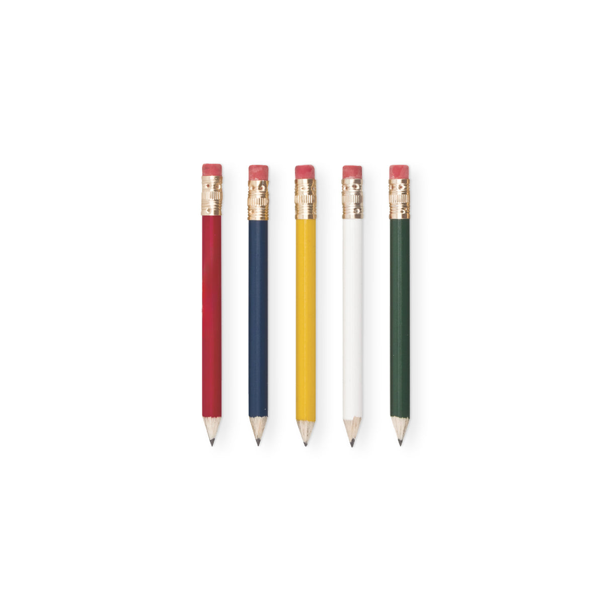 Custom Round Wooden Golf Pencil with Eraser