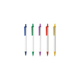 Custom Slim White Barrel Pen