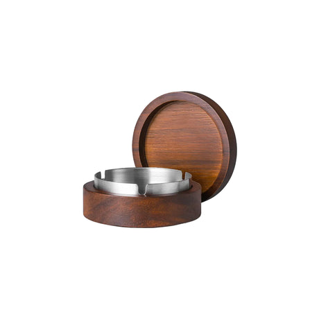 Custom Wooden Ashtray with Lid